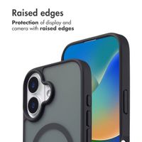 imoshion Colour Guard Back Cover with MagSafe Apple iPhone 16 - Black