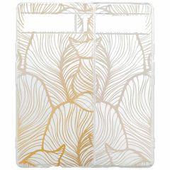 imoshion Design hoesje Google Pixel 6a - Golden Leaves