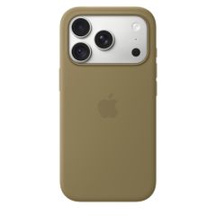 Apple Siliconenhoesje met MagSafe Apple iPhone 18 Pro - Olive