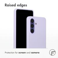 Accezz Liquid Silicone Back Cover with MagSafe Samsung Galaxy S26 Plus - Purple