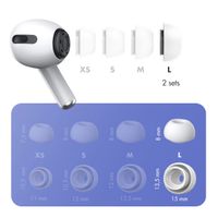 imoshion Siliconen Oortips 2-pack Apple AirPods Pro 1 / 2 - L