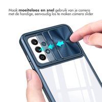 imoshion Camslider Backcover Samsung Galaxy A52(s) (5G/4G) - Donkerblauw