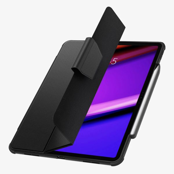 Spigen Rugged Armor Pro Bookcase iPad Air 13 inch (2024) M2 - Black