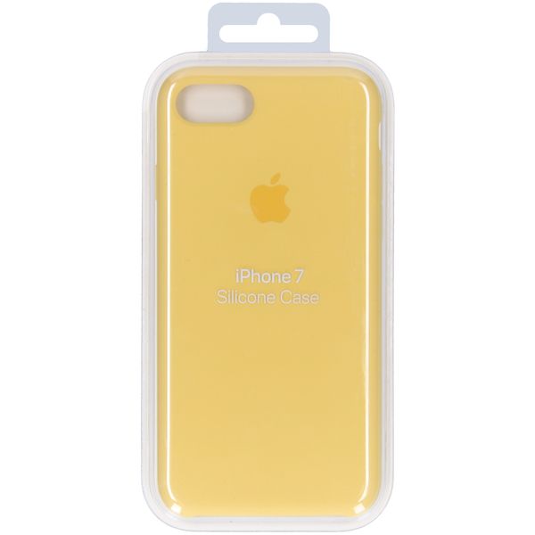 Apple Silicone Backcover Apple iPhone SE (2022 / 2020) / 8 / 7 - Lemonade