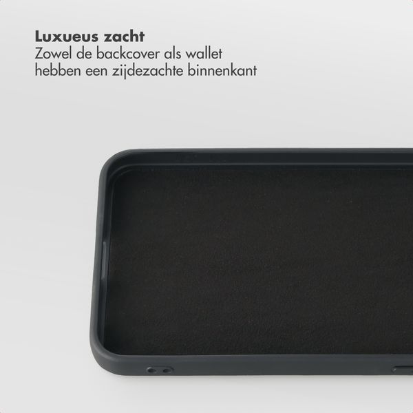 Selencia Olyn Uitneembare Bookcase met MagSafe Samsung Galaxy A37 (5G) - Zwart