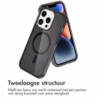 imoshion Sparkle Backcover met MagSafe Apple iPhone 13 Pro - Glitter Zwart
