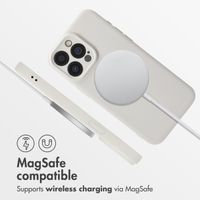 imoshion Colour Back Cover with MagSafe Apple iPhone 15 Pro Max - Beige