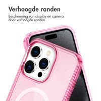 imoshion Sparkle Backcover met MagSafe Apple iPhone 15 Pro - Glitter Roze