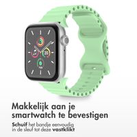 imoshion Athletic siliconenbandje Apple Watch Series 1 t/m 9 / SE (38/40/41 mm) | Series 10 (42 mm) - Mintgroen