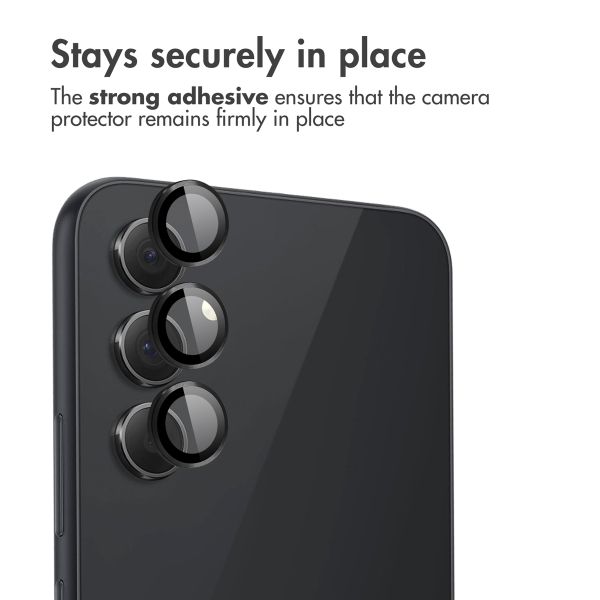 imoshion Camera Protector Glass 2-pack Samsung Galaxy A35 - Black