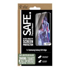 SAFE by PanzerGlass Ultra-Wide Fit Screenprotector incl. applicator Samsung Galaxy S25 Edge