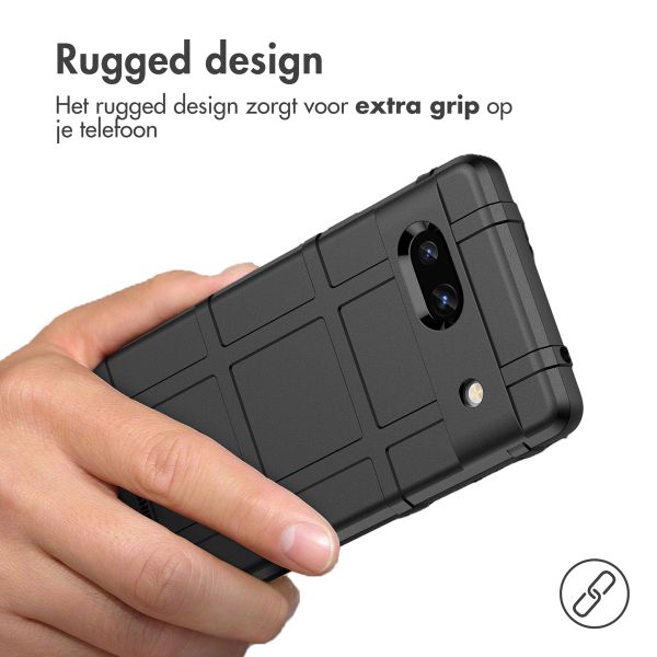 imoshion Rugged Shield Backcover Google Pixel 7a - Zwart