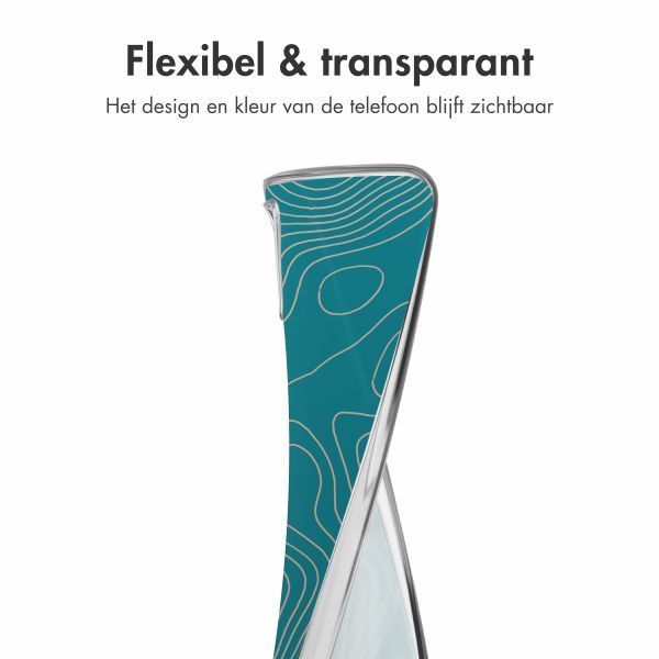 imoshion Design hoesje Samsung Galaxy A51 - Topo Turquoise