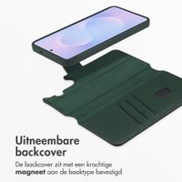 Accezz Leather Bookcase 2-in-1 met MagSafe Samsung Galaxy S26 Plus - Cedar Green