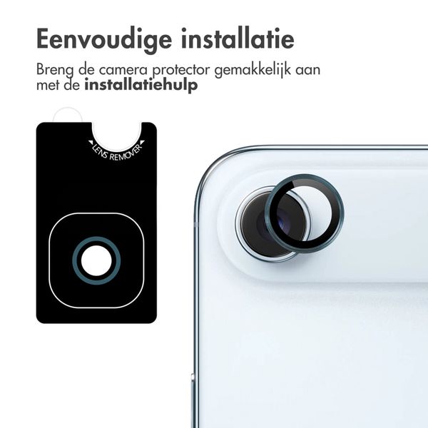 imoshion 2 Pack Camera lens protector Apple iPhone Air - Blue Grey