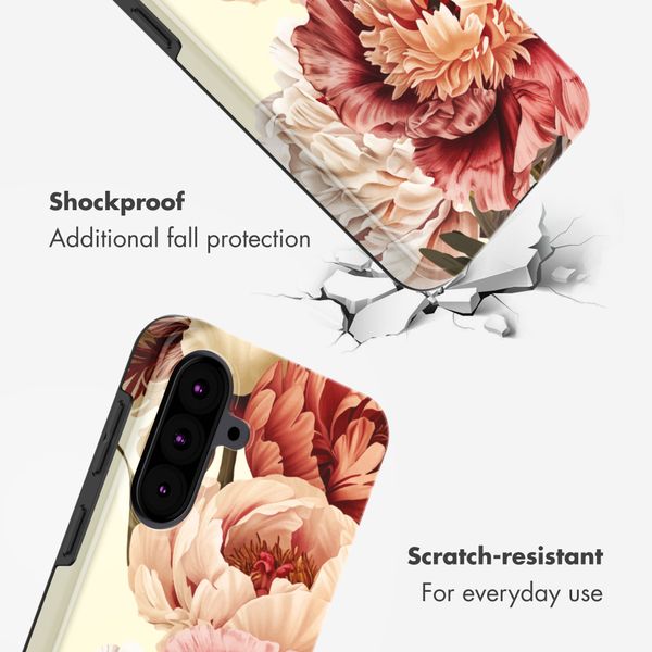 Selencia Vivid Back Cover Samsung Galaxy A37 (5G) - Vintage Peony