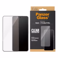 PanzerGlass Ultra-Wide Fit Anti-Bacterial Screenprotector incl. applicator Xiaomi 17 Ultra