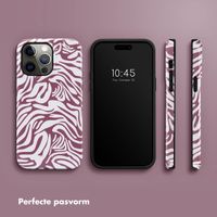 Selencia Vivid Backcover Apple iPhone 14 Pro Max - Trippy Swirl Dark Rose