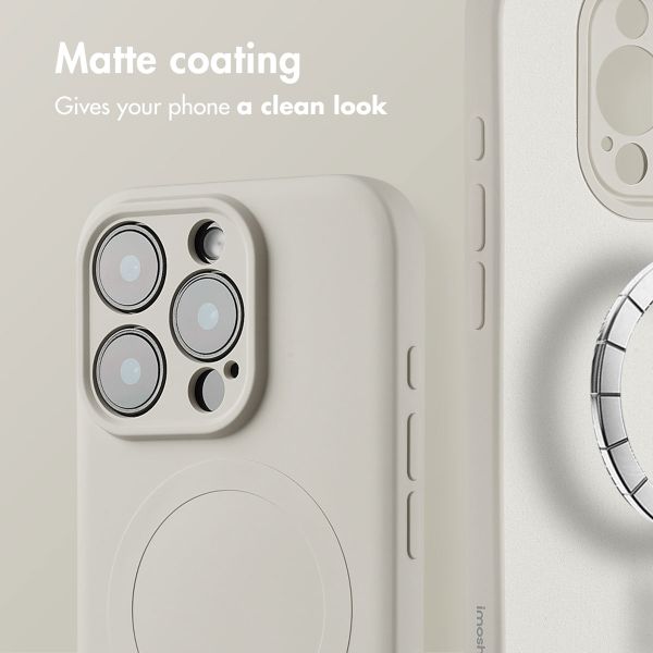imoshion Colour Back Cover with MagSafe Apple iPhone 16 Pro - Beige
