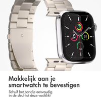 imoshion Stalen bandje Apple Watch Series 1 t/m 10 / SE / Ultra (2) (44/45/46/49 mm) - Sterrenlicht