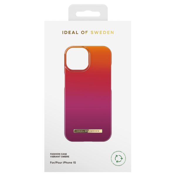 iDeal of Sweden Fashion Backcover Apple iPhone 15 - Vibrant Ombre