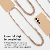 imoshion Color Backcover met afneembaar koord MagSafe Samsung Galaxy S24 / S25 - Beige