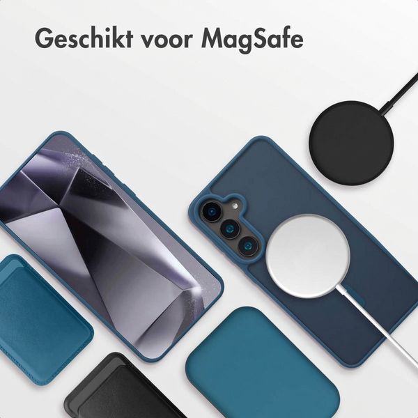 imoshion Color Guard Backcover met MagSafe Samsung Galaxy S24 Plus - Donkerblauw