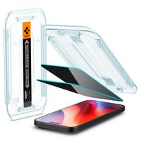Spigen GLAStR Privacy EZ Fit Screenprotector + Applicator Apple iPhone 16 Pro Max