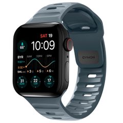 Nomad Sport band FKM Apple Watch Series 1 t/m 9 / SE (38/40/41 mm) | Series 10 (42 mm) - Marine Blue