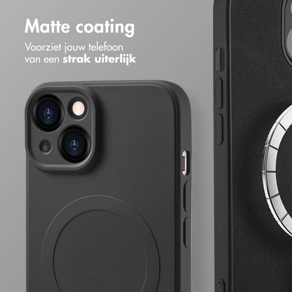 imoshion Color Backcover met MagSafe Apple iPhone 14 - Zwart