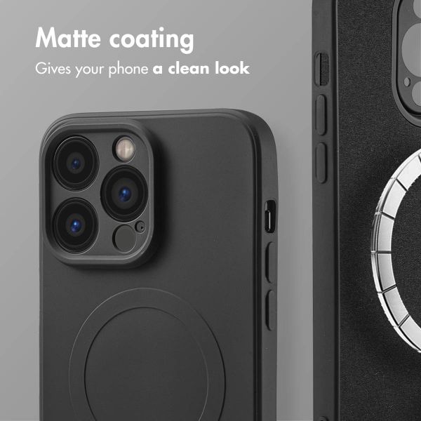 imoshion Colour Back Cover with MagSafe Apple iPhone 14 Pro - Black