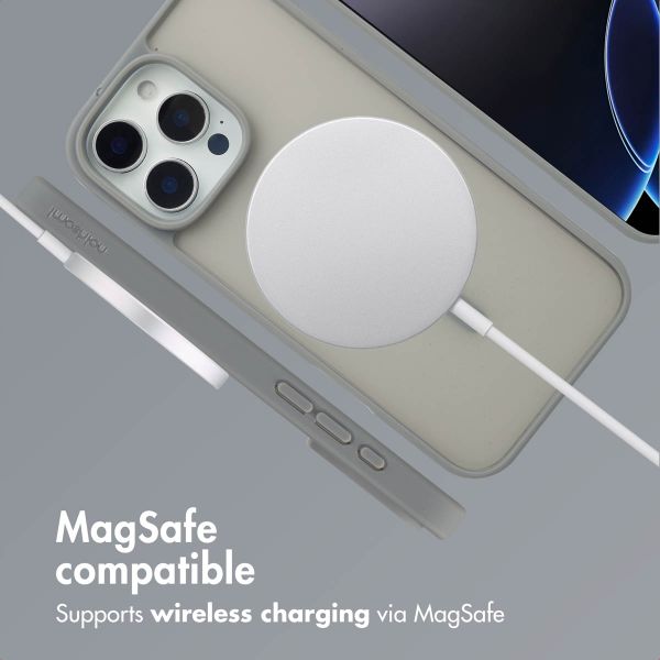 imoshion Colour Guard Back Cover with MagSafe Apple iPhone 16 Pro Max - Grey