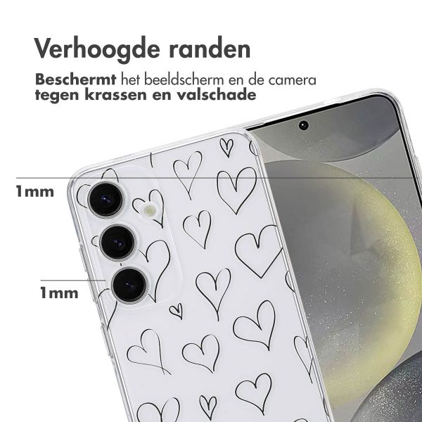 imoshion Design hoesje Samsung Galaxy S25 - Hearts