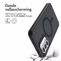 Accezz Rugged Frosted MagSafe Backcover Samsung Galaxy A36 / A56 - Zwart