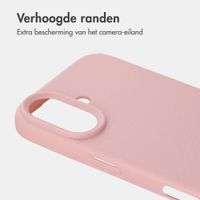 imoshion Texture Backcover Apple iPhone 16 - Roze