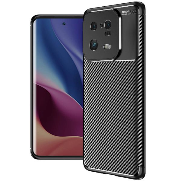 imoshion Carbon Softcase Backcover Xiaomi 13 Pro - Zwart