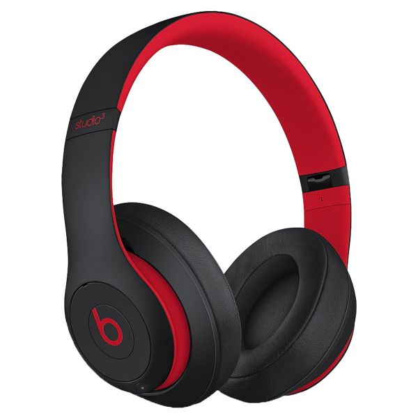 Beats Studio3 Draadloze Over-ear Koptelefoon - Active Noise Cancelling (ANC) - Defiant Black / Red