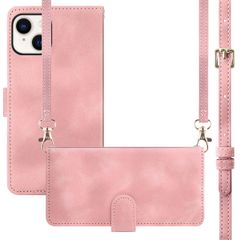 imoshion Bookcase with Strap Apple iPhone 15 - Pink