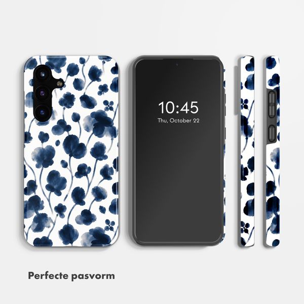 Selencia Vivid Backcover Samsung Galaxy S25 FE - Midnight Blossom