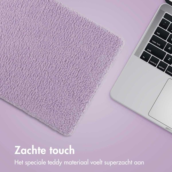 imoshion Teddy Hard Cover Apple MacBook Air 15 inch (2023 / 2024 M3 chip / 2025 M4 chip) - Lavender Lilac