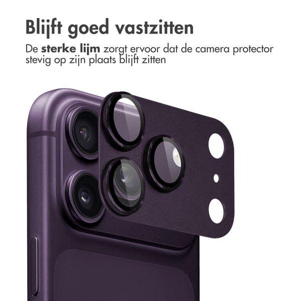 imoshion Camera Protector Glas 2 Pack voor de Apple iPhone 18 Pro Max - Plum