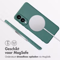 imoshion Color Backcover met MagSafe Samsung Galaxy S25 Edge - Donkergroen