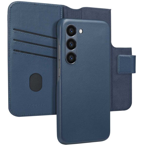 Accezz Leather Bookcase 2-in-1 met MagSafe Samsung Galaxy S23 - Nightfall Blue