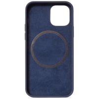 Decoded Silicone Backcover MagSafe iPhone 12 (Pro) - Matte Navy