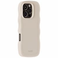 Holdit Wavy Case Apple iPhone 16 Pro Max - Light Beige