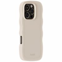 Holdit Wavy Case iPhone 16 Pro Max - Light Beige