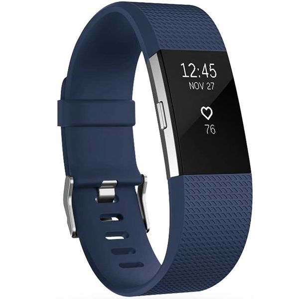 imoshion Siliconen bandje Fitbit Charge 2 - Donkerblauw