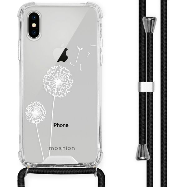imoshion Design hoesje met koord Apple iPhone X / Xs - Dandelion