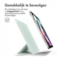imoshion Magnetic Bookcase Apple iPad Air 11 inch (2025) M3 / (2024) M2 / Air 5 (2022) / Air 4 (2020) - Lichtgroen
