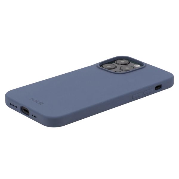 Holdit Silicone Case iPhone 15 Pro - Pacific Blue